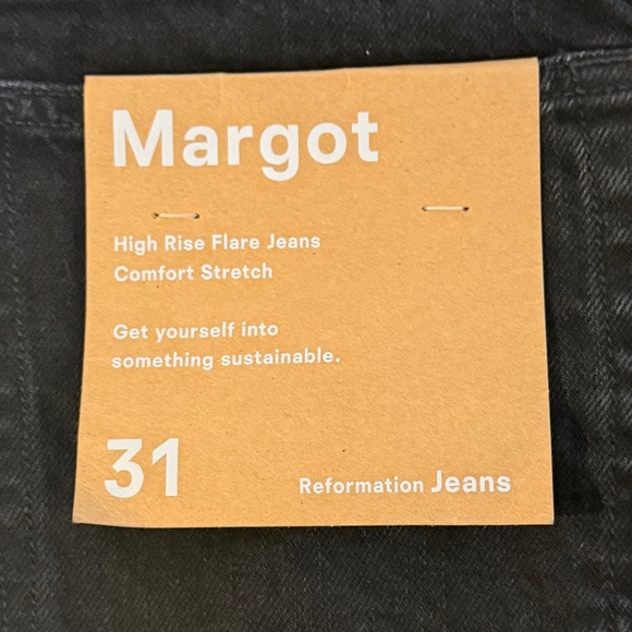 Reformation Margo High Rise Flare - Picture 2 of 4